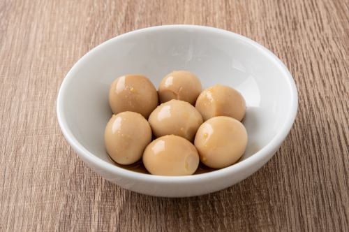 Quail egg pickled in garlic soy sauce
