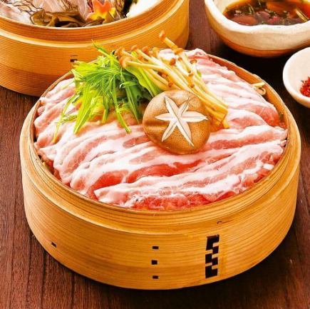 【高级站席套餐】烤牛肉和标准蒸菜，含3小时无限畅饮，仅需5000日元