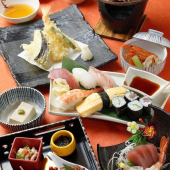 ☆All-you-can-drink included!☆Kaiseki 5,500 yen (tax included)