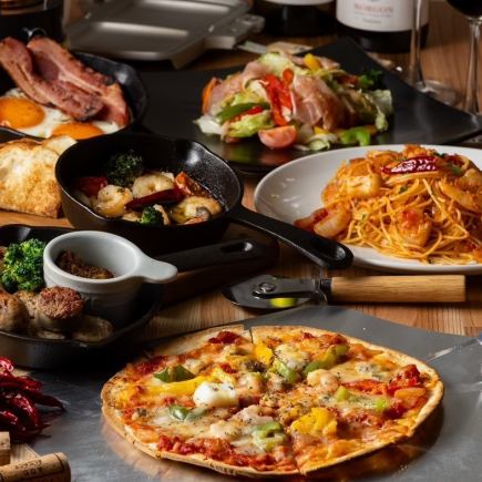 【2時間飲み放題付】~Standard Plan~ 一番人気!お食事7品のスタンダードコース♪4000円