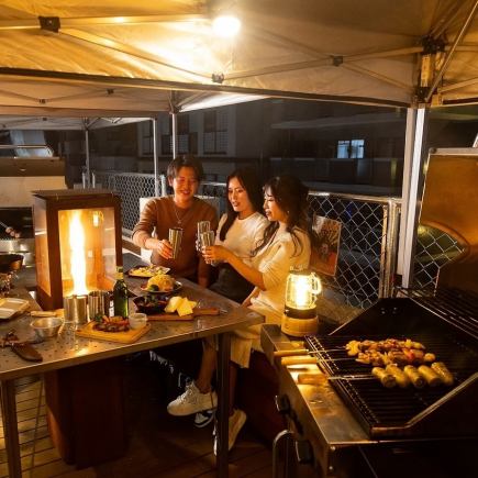 【スタンダードBBQプラン】5000円（税込）テラス席限定！