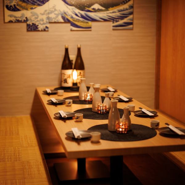 If you are looking for a private room izakaya in Akasaka, come to Kakehashi! We have private rooms that can be used for a variety of situations, from private to business! We welcome reservations for banquet courses as well as seats only!