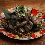 ★Chicken & Charcoal Grill Course★ Enjoy charcoal-grilled Awao chicken and carefully selected local chicken tataki! 7 dishes with 2 hours of all-you-can-drink. 4000 yen