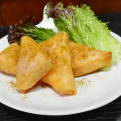 햄 치즈 춘권