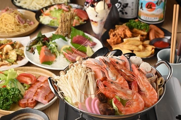 Best value for money! Includes 6 dishes and 2 hours of all-you-can-drink for 3,300 yen (tax included)!!