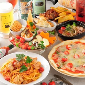 【いつでもOK】お料理６品＋飲み放題付パーティーコース４０００円