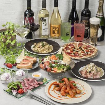 【年末限定】チーノNo.1コース7品飲み放題付き6,600円(税込)