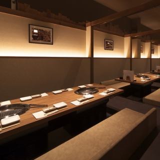 貸切は20名～ご相談可能です。お気軽にお問い合わせください。【焼肉　個室　完全個室　食べ放題　宴会　記念日　サプライズ　接待】※写真はイメージです