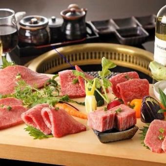 ★料理112品［食放]★≪絶品≫プラチナユッケ付【ステーキ4種＆食べ放題コース】8000⇒6000