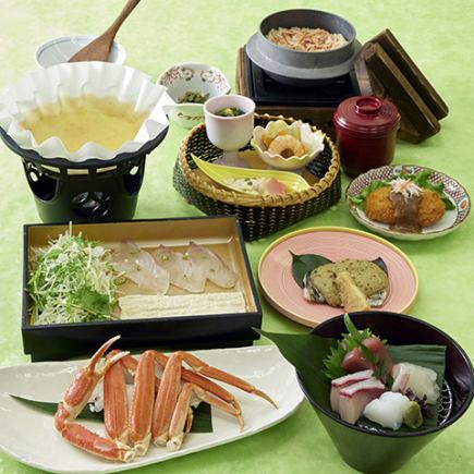 [Spring special meal] Seasonal fish shabu-shabu small pot Sakura 7,500 yen (tax included)