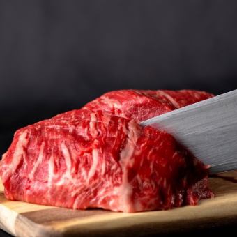 上州牛盛り合わせコース♪6000円コース《料理全7品》