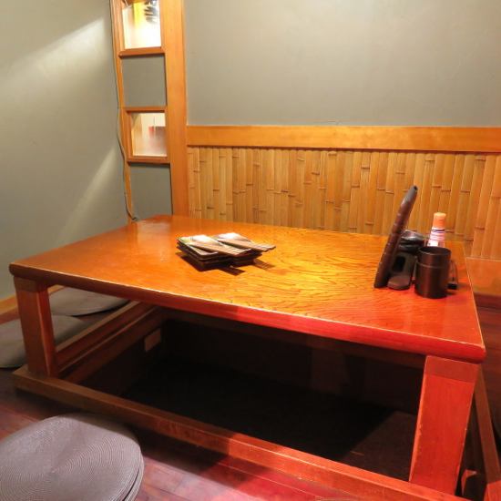 Semi-private room tatami room that can be used comfortably ♪ Up to 8 people can use it!