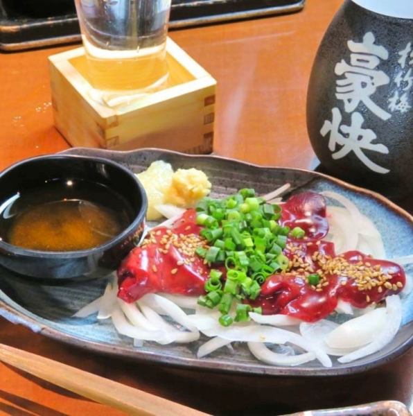 [Pride of the dish!] Excellent compatibility with abundant sake ♪ Enjoy together ♪ "chicken liver stab" from 580 yen!