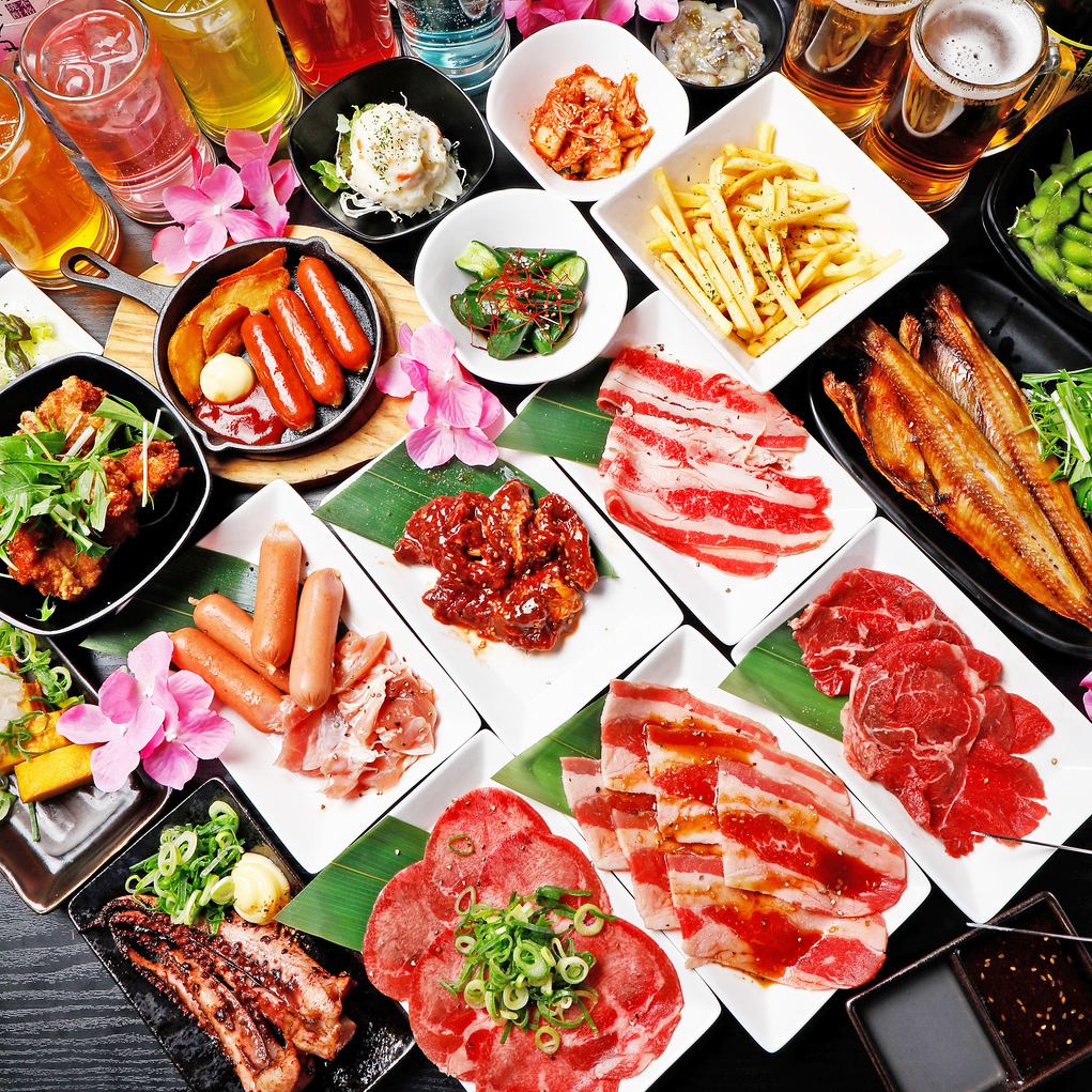 ３時間食べ飲み放題２７２８円♪もつ鍋&居酒屋メニュー400種食べ飲み放題!!