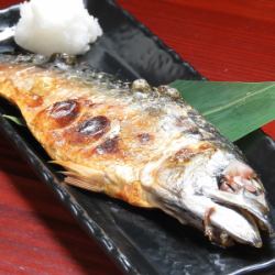 Grilled mackerel