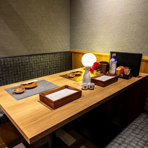 [From 2 people] We can accommodate small groups in private rooms! We also have private rooms for 2 people.Please feel free to contact us to find out what room you would like!