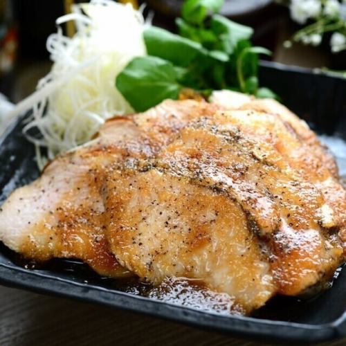 Homemade roasted chicken from Oku-Mikawa chicken