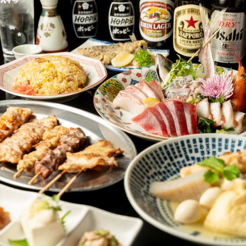 新鮮な海鮮料理も各種取り揃えています！