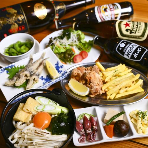 飲み放題付きコース料理！こだわり抜いた逸品料理を贅沢にお召し上がりいただけます！