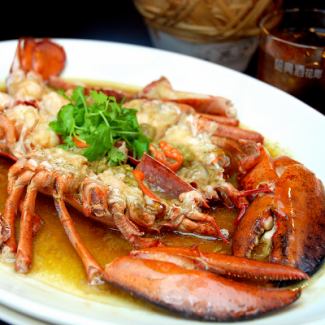 Lobster Steamed in Shaoxing Wine / Lobster with Black Bean Sauce