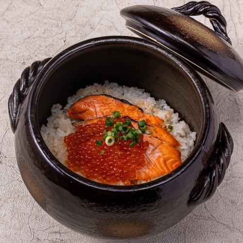 鮭ハラスいくらおろし