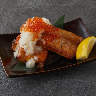 魚沼産銀鮭の炙りイクラおろし