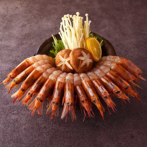 南蛮海老のしゃぶしゃぶ