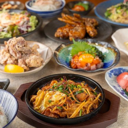 【特选套餐】烤五花肉或两种牛排加三种刺身 - 共9道菜 - 4000日元 - 2.5小时畅饮