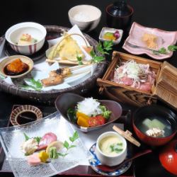 京生麩と湯葉御膳