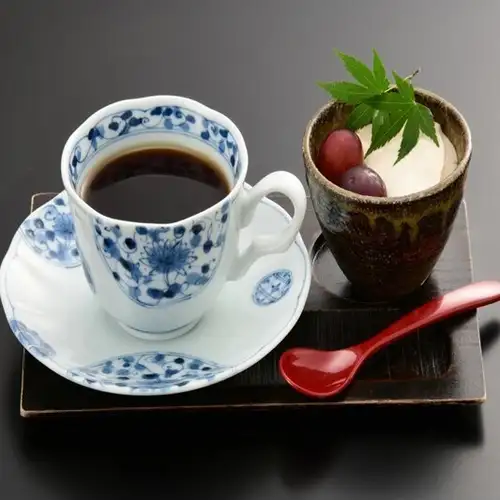 咖啡及三盆布丁套餐