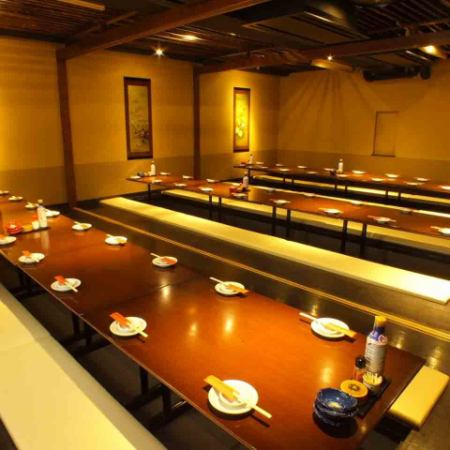 The banquet space offers spacious and relaxing digging.Perfect for banquets and welcome and farewell parties.We can accommodate banquets for up to 70 people.