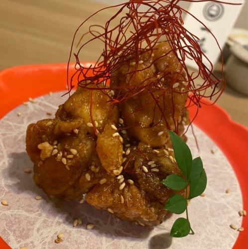 Chilled fried chicken