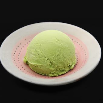 Yame tea ice cream