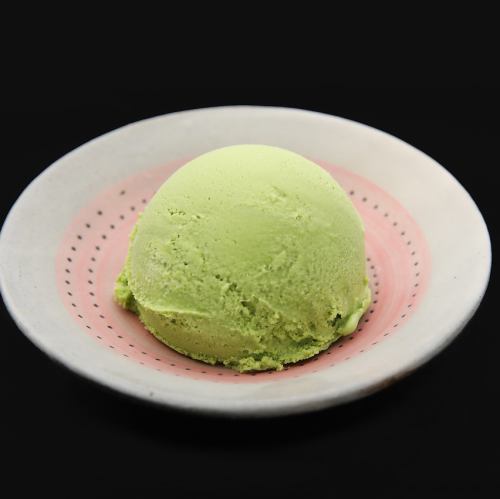Yame tea ice cream