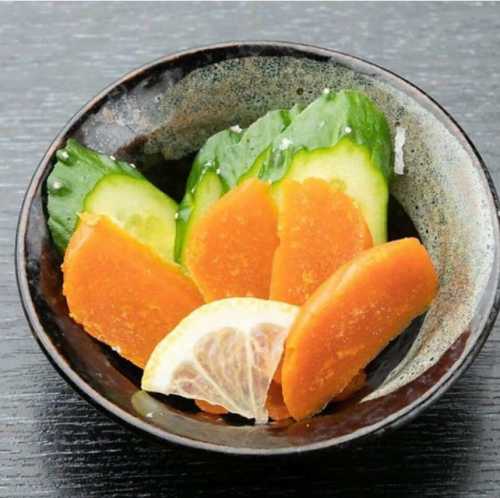 自家製からすみ