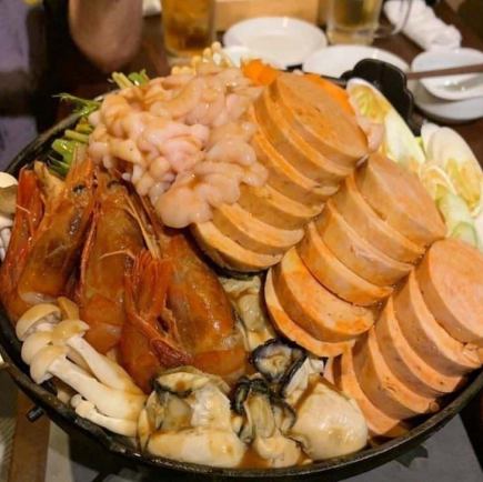 冬の味覚!痛風鍋コース 飲み放題付 7,000円