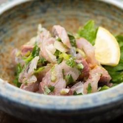 漁師のなめろう