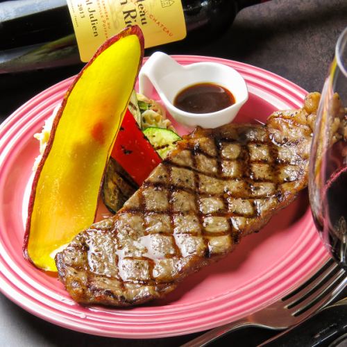 当店看板メニュー★人気ブランド牛・常陸牛のステーキ★100g 1980円～