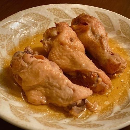 Chicken wings simmered in ponzu sauce