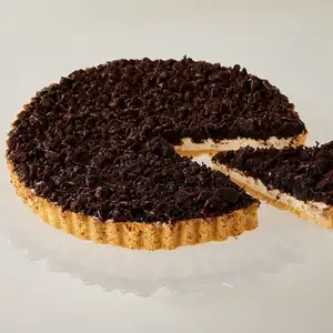 Rare cheesecake chocolate oleo tart