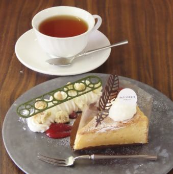 ホワイトガトーショコラ×紅茶