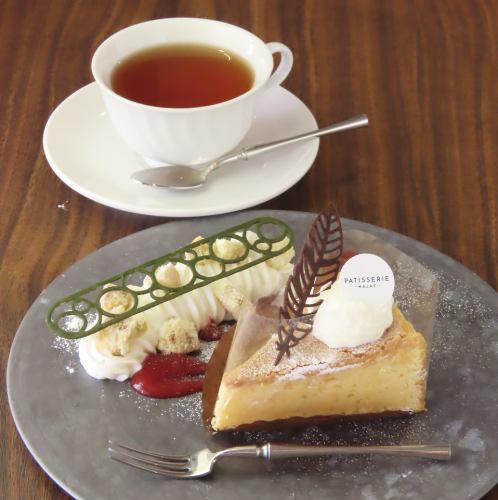 ホワイトガトーショコラ×紅茶