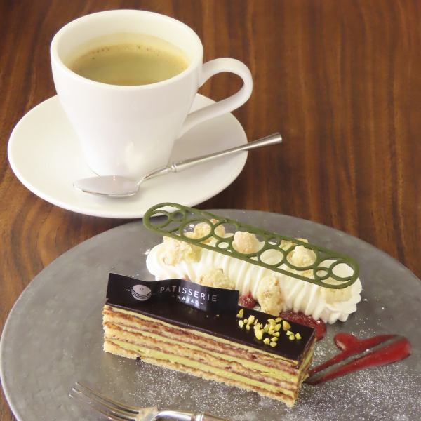 【カフェ】ケーキセット