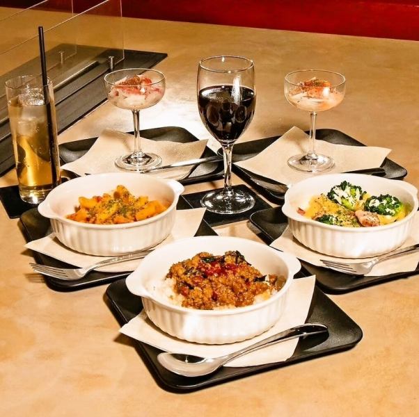 ドリンクの品揃えにも自信あり！