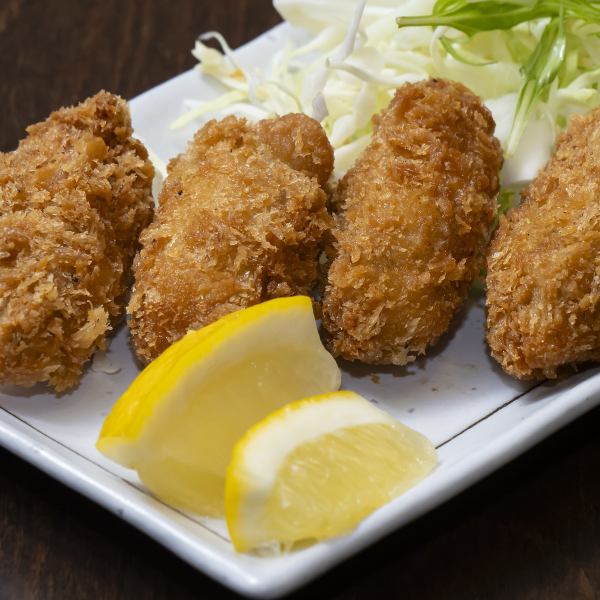 【サクッとジューシー】牡蠣フライ