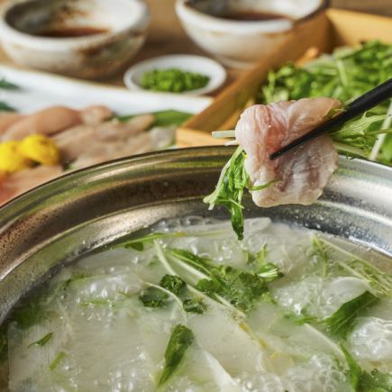 【お客様感謝祭コース】ネギ塩レモンしゃぶなどをお得に満喫★生ビール付2時間飲み放題9品3800円