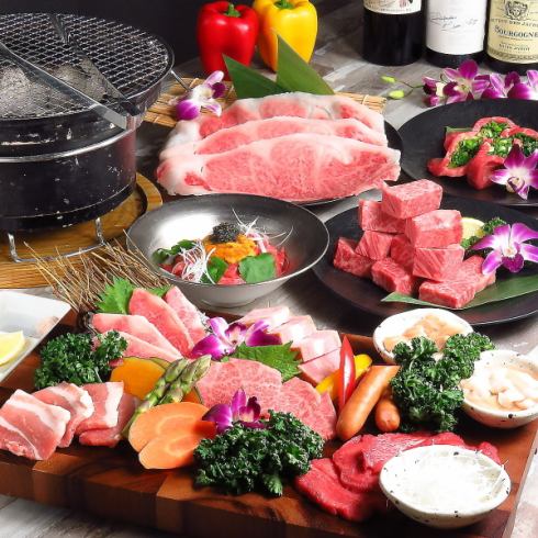 Specially selected Miyazaki beef order buffet (men) 5,335 yen (women) 4,840 yen (tax included)