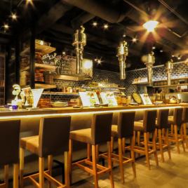 A stylish space that is perfect for drinking alone and dating ♪ Directing up a notch date!