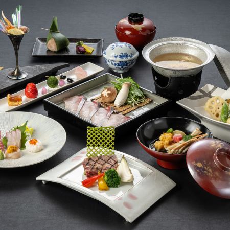 Four Seasons Kaiseki Course [Approx. 10 dishes]