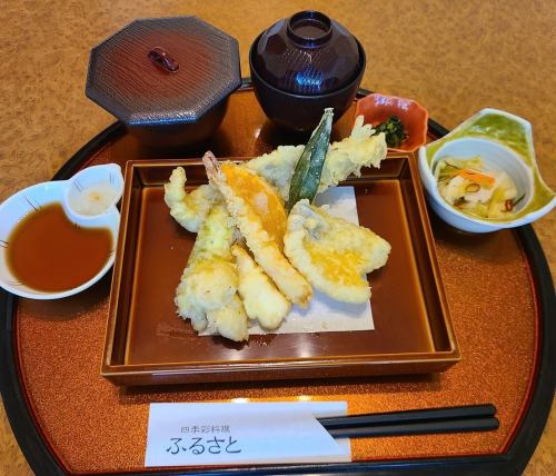 海鮮天ぷら定食